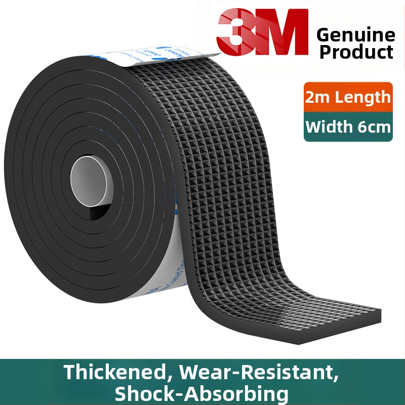 3M podložky na nohy stolov a kresiel – znižovanie hluku, protišmykové, EVA základ, hrúbka 4 mm, teplotná odolnosť 10–70°C