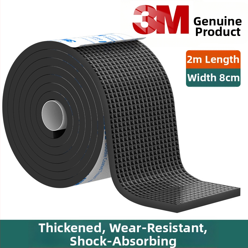 3M podložky na nohy stolov a kresiel – znižovanie hluku, protišmykové, EVA základ, hrúbka 4 mm, teplotná odolnosť 10–70°C