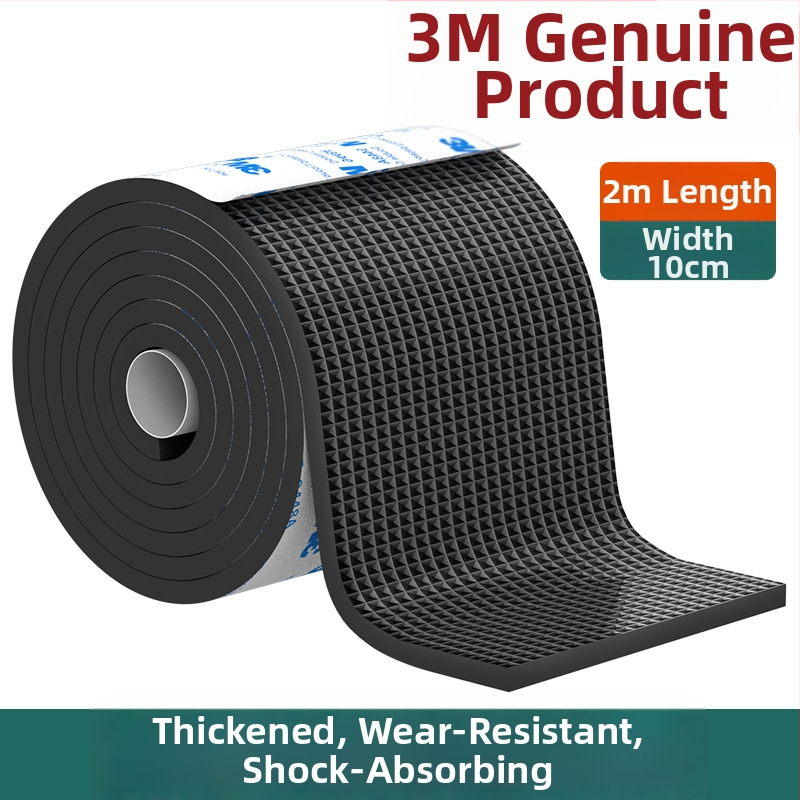 3M podložky na nohy stolov a kresiel – znižovanie hluku, protišmykové, EVA základ, hrúbka 4 mm, teplotná odolnosť 10–70°C