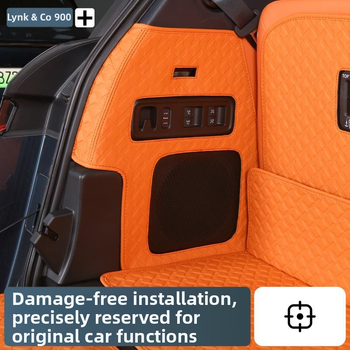 Podložka kufra pre Lynk & Co 900, koža, plné krytie, trieda A