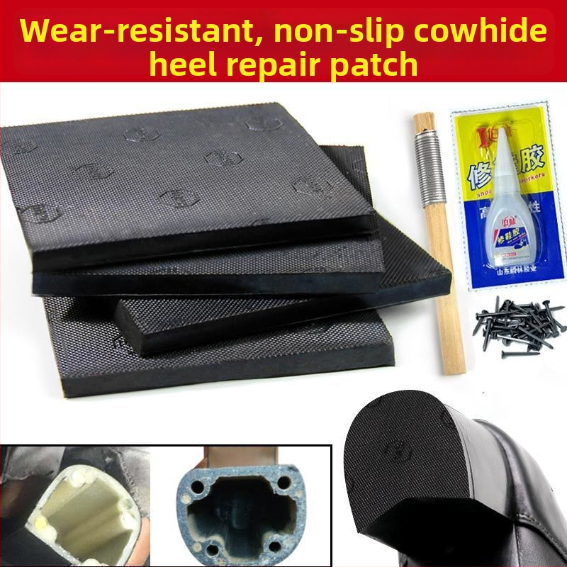 Επίθεμα επισκευής φτέρνας για υφασμάτινα παπούτσια – αθόρυβο, αντιολισθητικό, ανθεκτικό στη φθορά, μάρκα Unique, άνοιξη