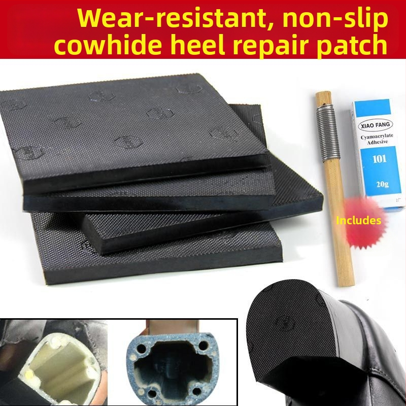 Επίθεμα επισκευής φτέρνας για υφασμάτινα παπούτσια – αθόρυβο, αντιολισθητικό, ανθεκτικό στη φθορά, μάρκα Unique, άνοιξη