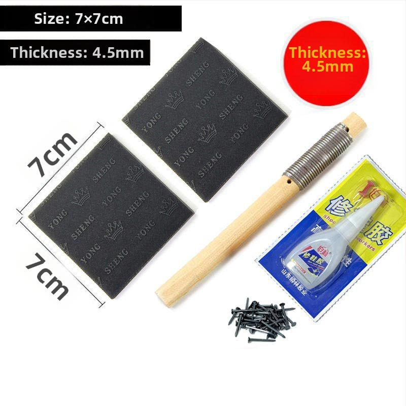 Επίθεμα επισκευής φτέρνας για υφασμάτινα παπούτσια – αθόρυβο, αντιολισθητικό, ανθεκτικό στη φθορά, μάρκα Unique, άνοιξη