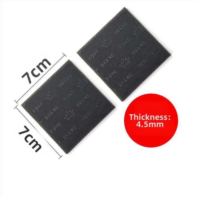 Επίθεμα επισκευής φτέρνας για υφασμάτινα παπούτσια – αθόρυβο, αντιολισθητικό, ανθεκτικό στη φθορά, μάρκα Unique, άνοιξη