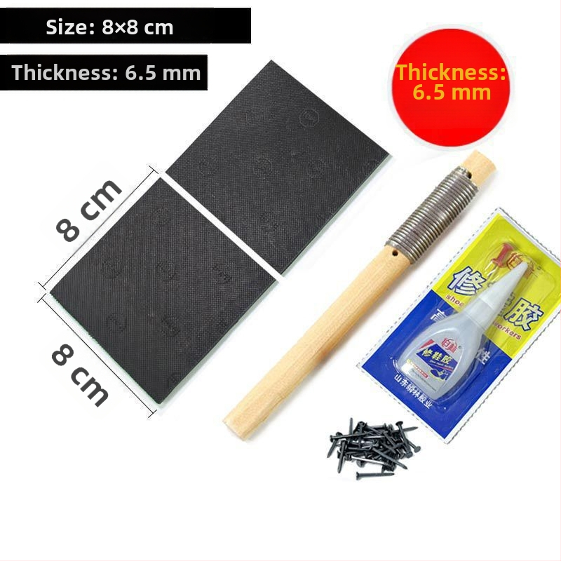 Επίθεμα επισκευής φτέρνας για υφασμάτινα παπούτσια – αθόρυβο, αντιολισθητικό, ανθεκτικό στη φθορά, μάρκα Unique, άνοιξη