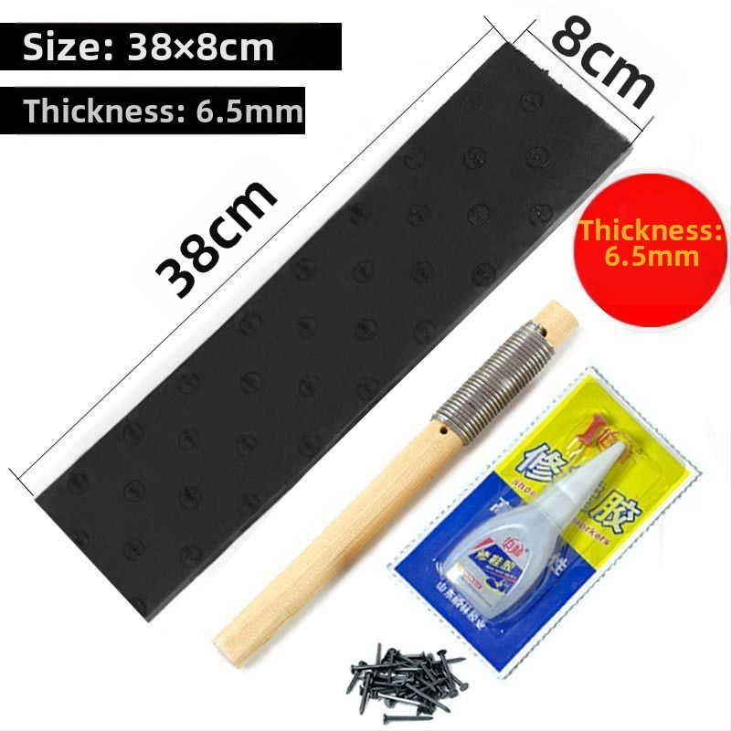 Επίθεμα επισκευής φτέρνας για υφασμάτινα παπούτσια – αθόρυβο, αντιολισθητικό, ανθεκτικό στη φθορά, μάρκα Unique, άνοιξη