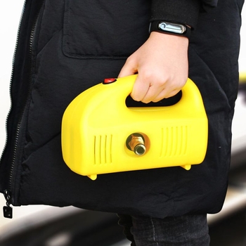 Ασύρματος αυτοκινητικός φορητός πλυστήρας υψηλής πίεσης με κεφαλή από χαλκό, μπαταρία λιθίου, τροφοδοσία από αναπτήρα αυτοκινήτου, 4-8 L/min, Shiao