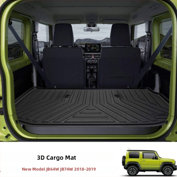 3D podložka do kufra pre Suzuki Jimny 2018+ JB64/JB74, protišmyková, nepremokavá, PVC, TELLIKA
