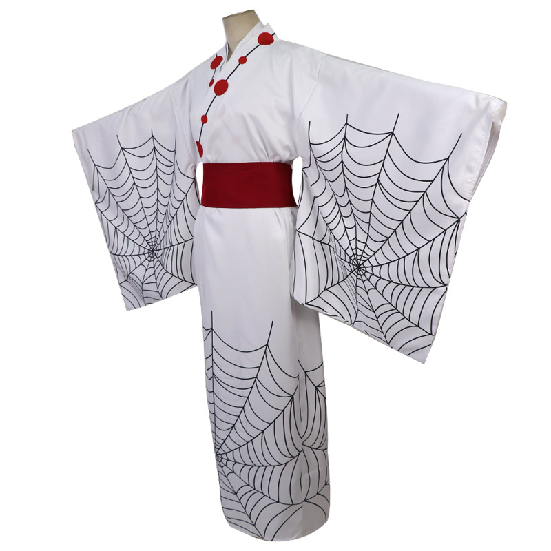 Cosplay japanski kimono komplet, unisex kompletan outfit za igre i anime uloge, Roumeini tkanina, poliester 60% + sekundarni poliester <30%, ljeto 2024