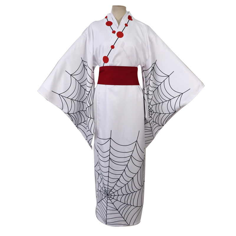 Cosplay japanski kimono komplet, unisex kompletan outfit za igre i anime uloge, Roumeini tkanina, poliester 60% + sekundarni poliester <30%, ljeto 2024