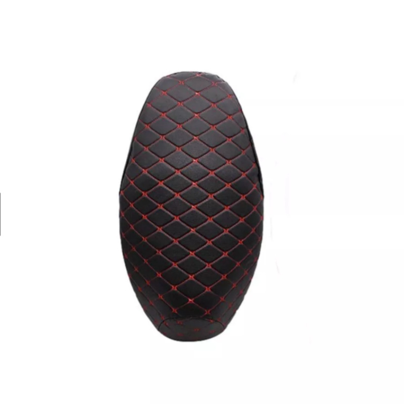 Кожена калъфка за седалката на скутер и мотоциклет, памучен пълнител, универсална за всички сезони