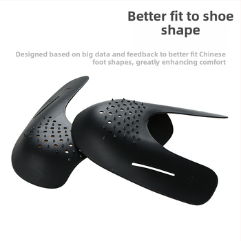 Dvobojni silikonski štit za cipele — podrška gornjem dijelu, zaštita od nabiranja i bora, pogodan za tenisice, svakodnevne i radne cipele (sve sezone)