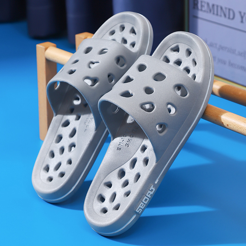 Unisex kućne papuče s prstnim dizajnom, gornji materijal netkani tekstil, potplat PVC, protuklizne, prozračne, injekcijski oblikovan potplat, debljina 1,5–3,5 cm
