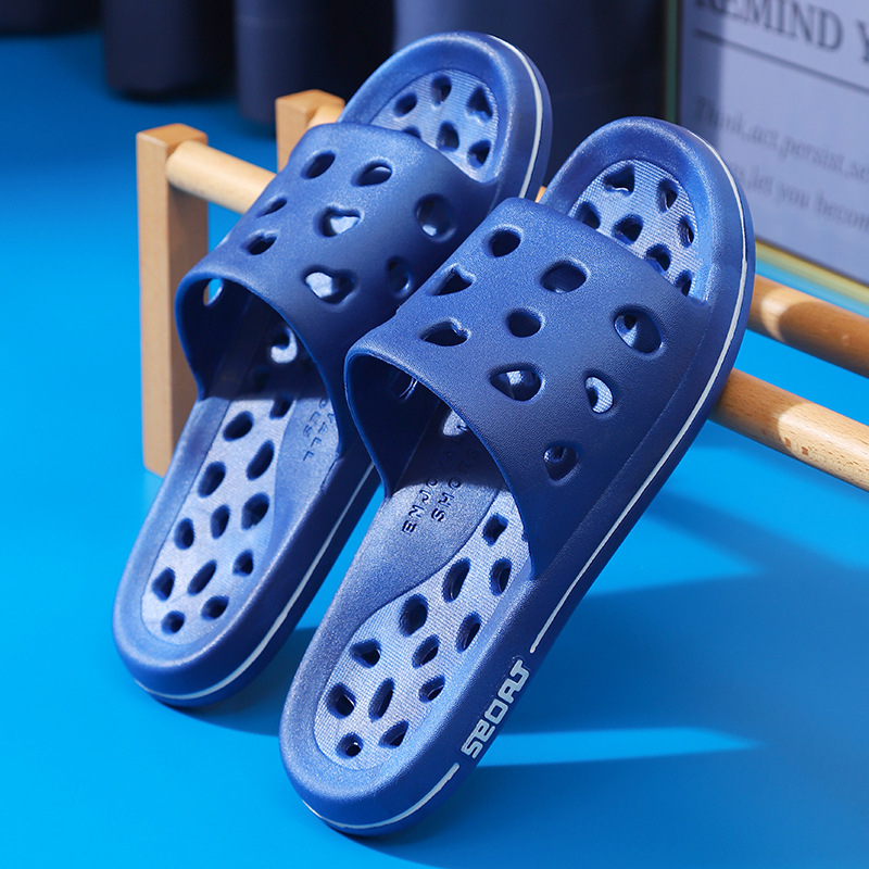 Unisex kućne papuče s prstnim dizajnom, gornji materijal netkani tekstil, potplat PVC, protuklizne, prozračne, injekcijski oblikovan potplat, debljina 1,5–3,5 cm
