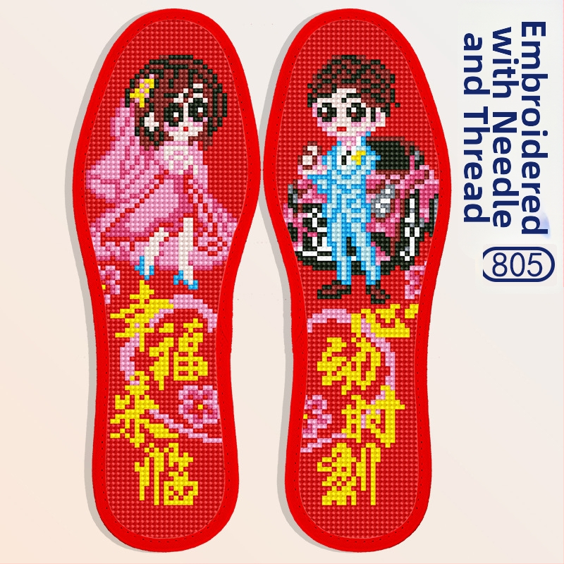 Monas Talpă Interioară – Broderie Cross Stitch, Felt, Stil Zilnic