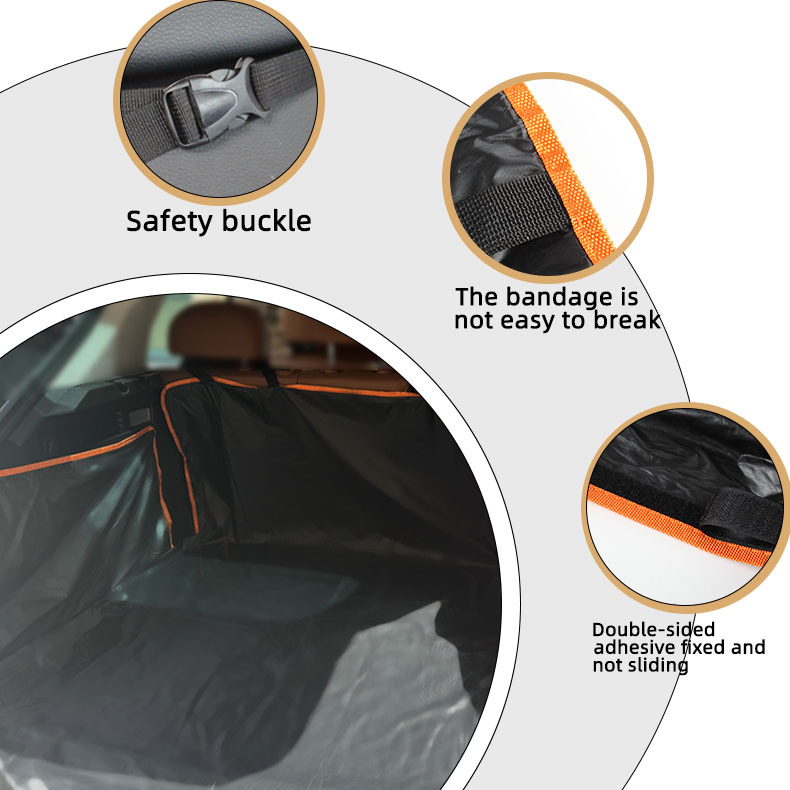 Autóhátsó csomagtartó matrac háziállatoknak - textil, Bymaocar, magas minőség, általános kompatibilitás, testreszabás elérhető