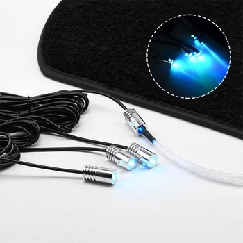 UM099 Unutarnja LED dekorativna svjetla za automobil s zvjezdanim nebom, USB napajanje, 5V 1W