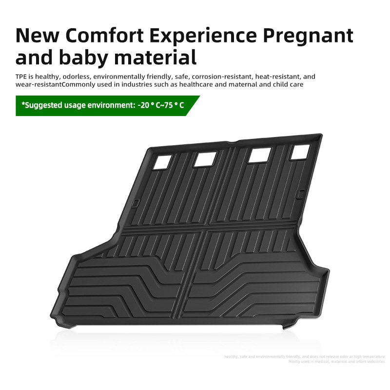 Toyota Land Cruiser 70 Series LC76 Подложка за багажник, TPE материал, персонализируема, частна марка, покритие за конкретен модел