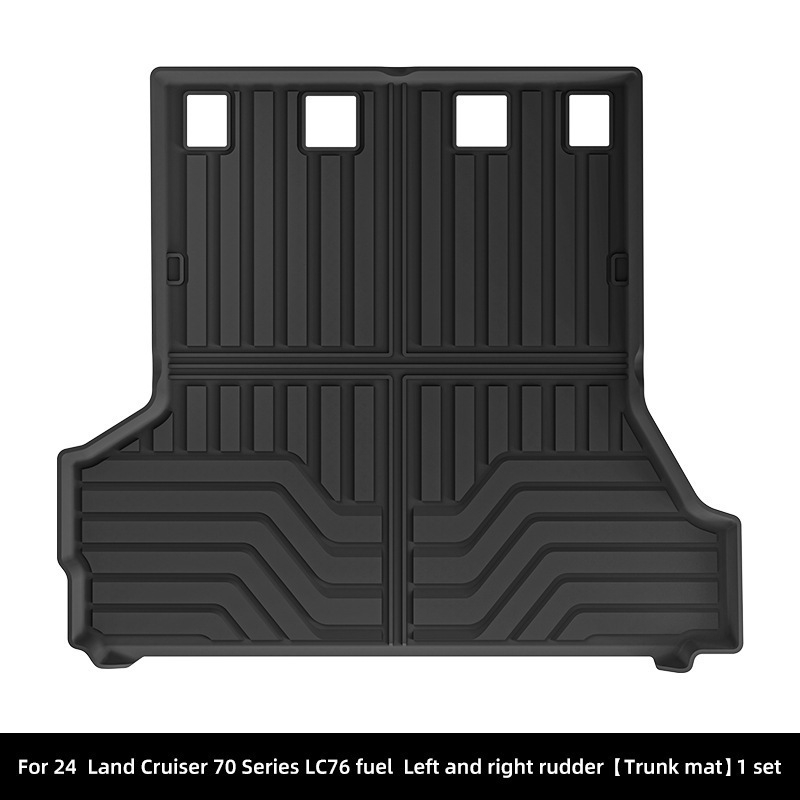 Toyota Land Cruiser 70 Series LC76 Подложка за багажник, TPE материал, персонализируема, частна марка, покритие за конкретен модел