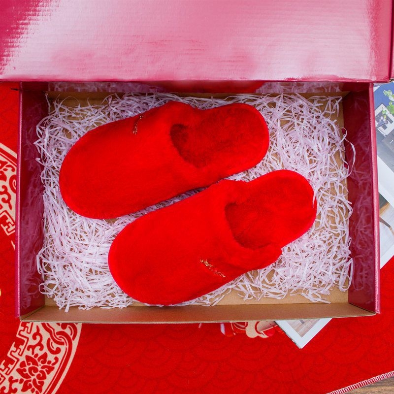 Par pliš papuča za dom zimi – gornji dio od denima, potplat PVC, otporne na habanje, amortizacija udara