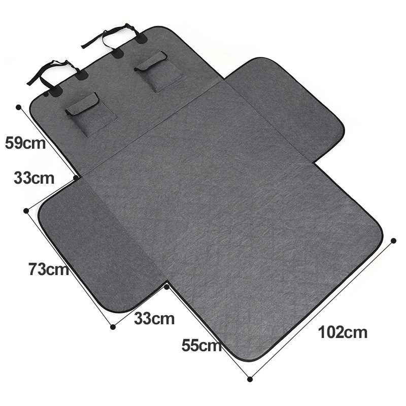 Μάτ σκύλου αυτοκινήτου για τον χώρο αποσκευών SUV, αδιάβροχο ύφασμα Oxford, αναπνεόμενο, εύκολη εγκατάσταση, κατάλληλο για μικρούς σκύλους