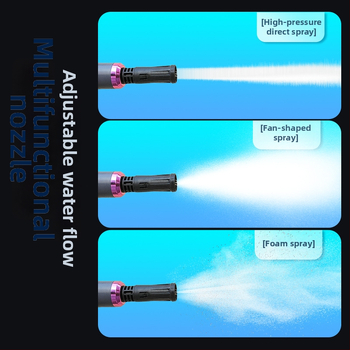 Bezdrôtový lítiový autoumyvák s vysokotlakovým pištoľou – ABS telo, 21V, 260W, maximálny prietok 8 L/min, maximálny tlak 50 Bar, model RG-15