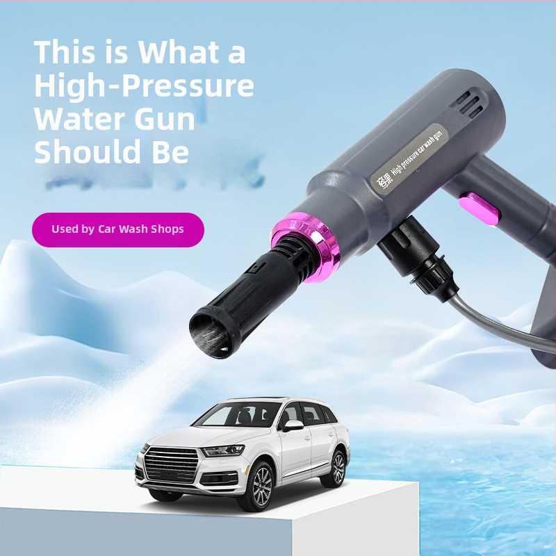 Bezdrôtový lítiový autoumyvák s vysokotlakovým pištoľou – ABS telo, 21V, 260W, maximálny prietok 8 L/min, maximálny tlak 50 Bar, model RG-15