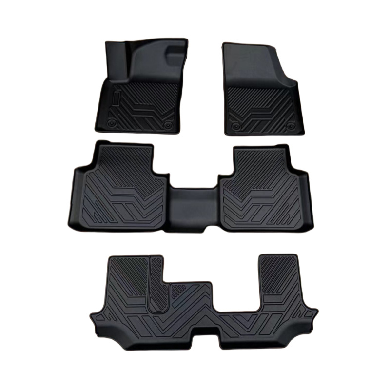 Автомобилни стелки за VW Atlas (TouAng) 2018-2024, Ruichuang, материал гума, печат на логото, персонализация налична, код на продукта 1-3