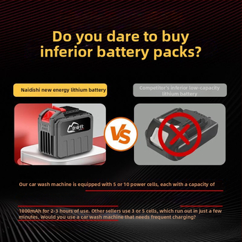 Ručné prenosné zariadenie na umývanie auta s vysokotlakým prúdom, 80W, napájanie zo zapaľovača, diely z čistého medeného materiálu, prietok 4–8 L/min