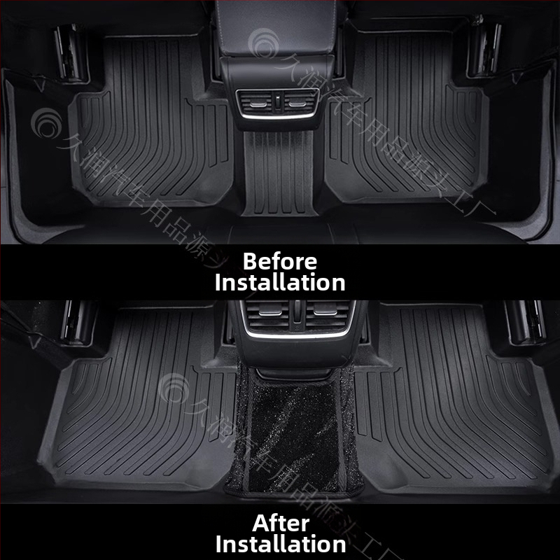 Zadná stredná podložka pre špeciálne auto — semišový materiál, bez loga, prispôsobenie možné, Long lasting.