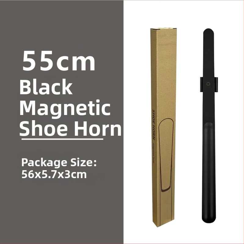 Unelte magnetice pentru încălțăminte cu mâner lung — tijă din lemn masiv, potrivit pentru femei însărcinate și persoane în vârstă