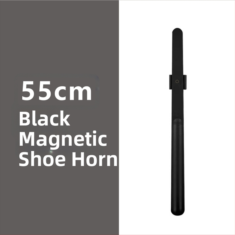 Unelte magnetice pentru încălțăminte cu mâner lung — tijă din lemn masiv, potrivit pentru femei însărcinate și persoane în vârstă