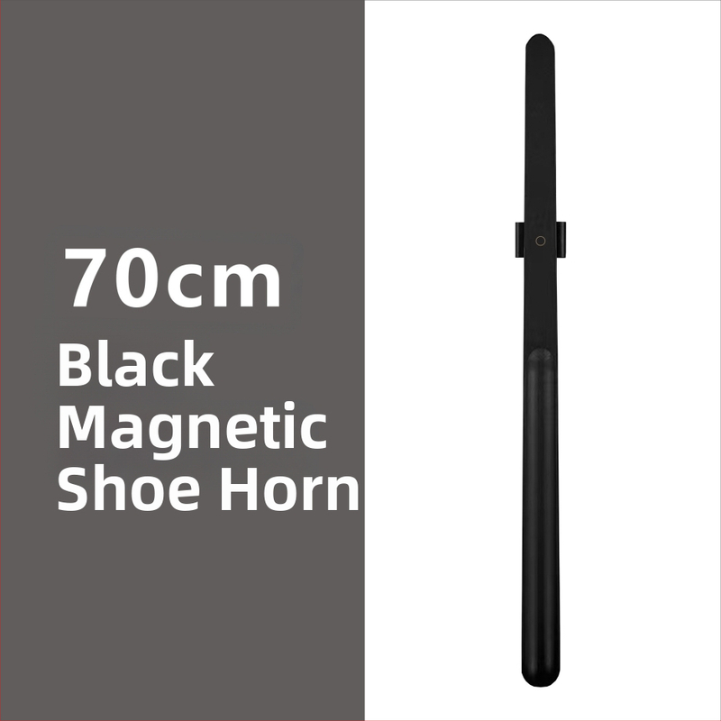 Unelte magnetice pentru încălțăminte cu mâner lung — tijă din lemn masiv, potrivit pentru femei însărcinate și persoane în vârstă