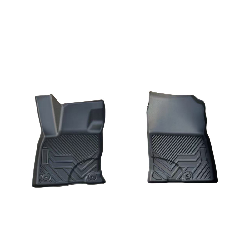 Автомобилни подложки за крака Ford Escape 2020-2024, гума, размери 140x60x20 мм, черни