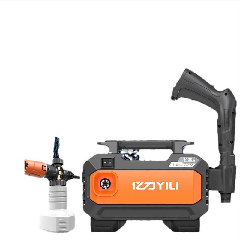 Aparat de spălat auto cu presiune înaltă, model YLQ3012H, 220V, 1400W, motor AC, 2,5–25 MPa, 3,6 kg