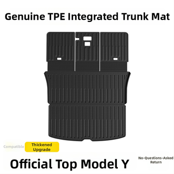 Integrovaný koberec do batožinového priestoru pre Tesla Model Y a Model 3 s vankúšom operadky