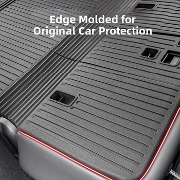 Integrovaný koberec do batožinového priestoru pre Tesla Model Y a Model 3 s vankúšom operadky