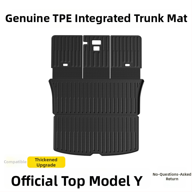 Integrovaný koberec do batožinového priestoru pre Tesla Model Y a Model 3 s vankúšom operadky