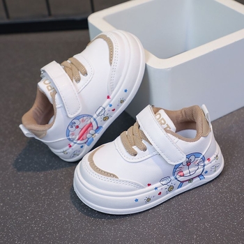 Baba puha talpú sportcipő, rajzfilm mintával, 1–3 éveseknek; felsőrész Microfiber bőr, EVA talp, légáteresztő és csúszásmentes