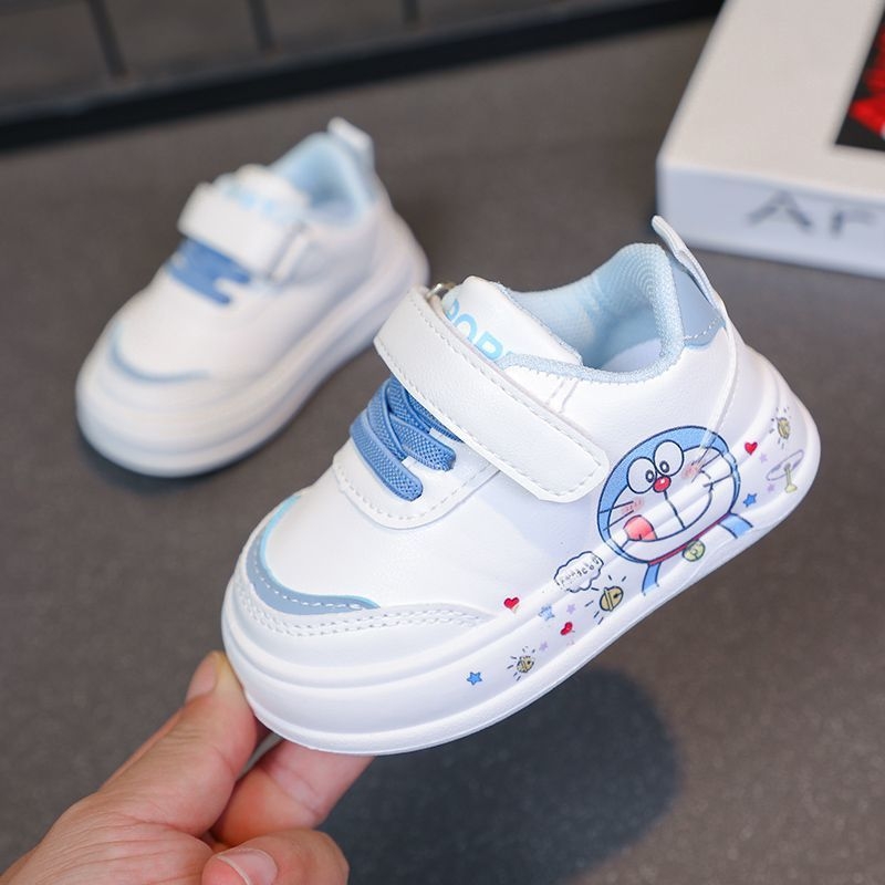 Baba puha talpú sportcipő, rajzfilm mintával, 1–3 éveseknek; felsőrész Microfiber bőr, EVA talp, légáteresztő és csúszásmentes