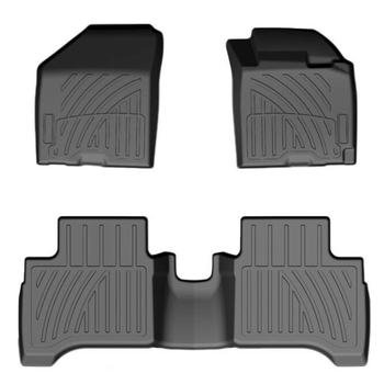 Toyota Hilux / Revo / Vigo / Rocco гумени подови килимчета, универсален монтаж