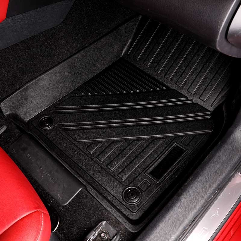 Gumene podne prostirke za Toyota Probox – latex podloge za stopala, prostirka za prtljak s logom, prilagodljivo