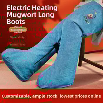 Sprijin pentru genunchi încălzit electric, control inteligent al temperaturii, 220V, 50W, 30-50°C, 9 trepte