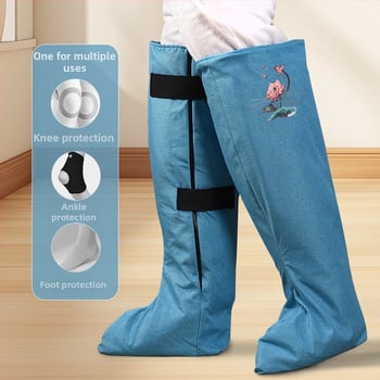 Sprijin pentru genunchi încălzit electric, control inteligent al temperaturii, 220V, 50W, 30-50°C, 9 trepte