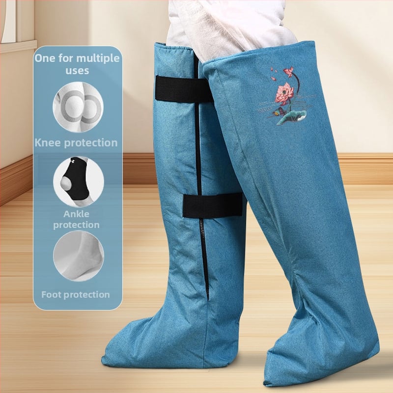 Sprijin pentru genunchi încălzit electric, control inteligent al temperaturii, 220V, 50W, 30-50°C, 9 trepte