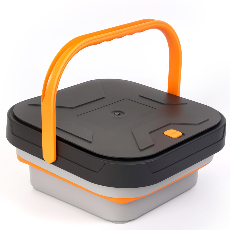 Cordiman dispozitiv portabil de spălare cu presiune pentru mașini, pliabil și ușor de transport, presiune maximă 30 bar, debit 4 L/min, baterie Li-ion 24V, greutate 2,4 kg