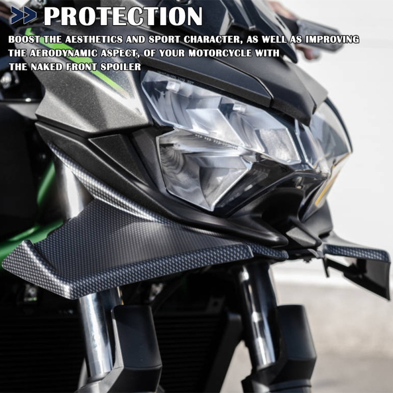 Fiksna krila za usmjeravanje zraka Kawasaki Z650 (2021–2024) Deflektor