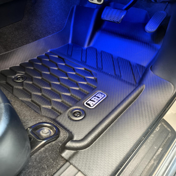 TPE подложки за пода за Hilux Revo/Travo 2015-2025, десен волан, пълно покритие, петместен салон