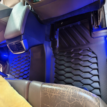 TPE подложки за пода за Hilux Revo/Travo 2015-2025, десен волан, пълно покритие, петместен салон