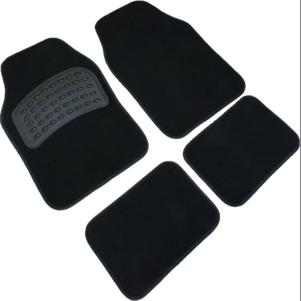 Πατάκια δαπέδου αυτοκινήτου, σουέντ, χωρίς λογότυπο, μάρκα Wold, συμβατά με ειδικά αυτοκίνητα, σετ 4 τεμαχίων